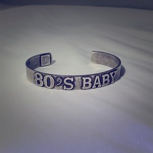 DANNIJO 80s BABY BANGLE - HAMMERED